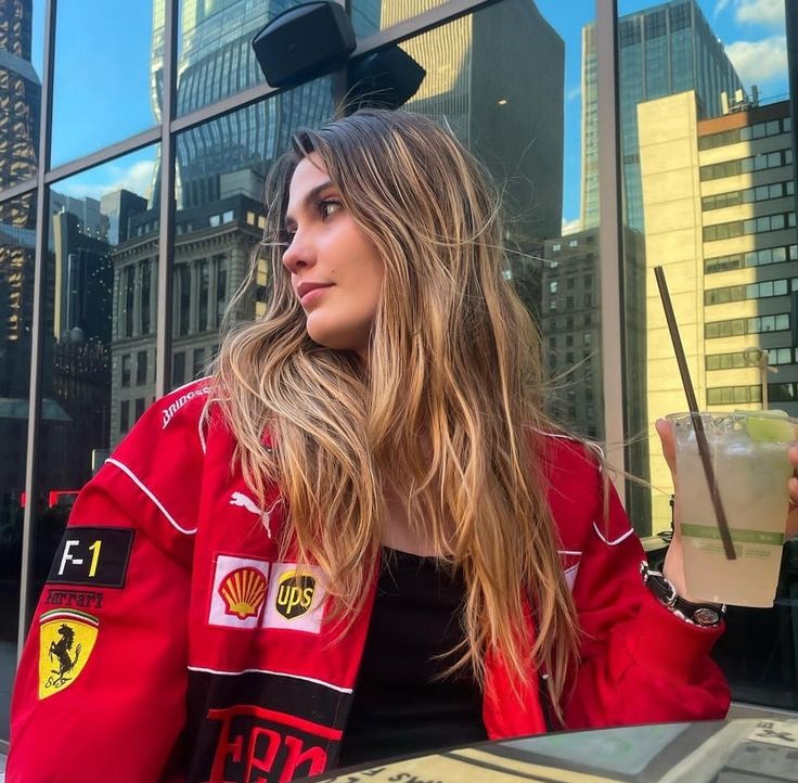 Abby | Sportliche Ferrari Racer Jacke