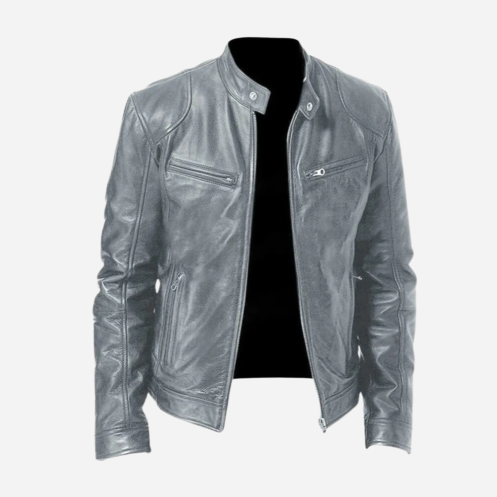 Harry | Lässige Lederjacke