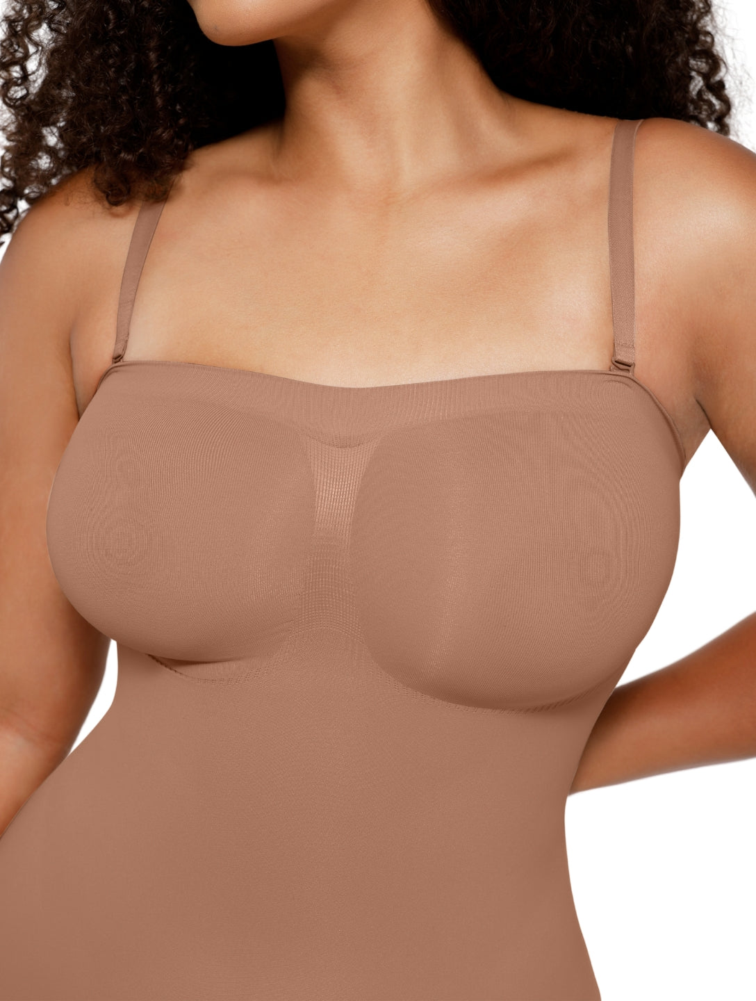 Angelika | Trägerloser, formender Bodysuit mit Shapewear-Effekt