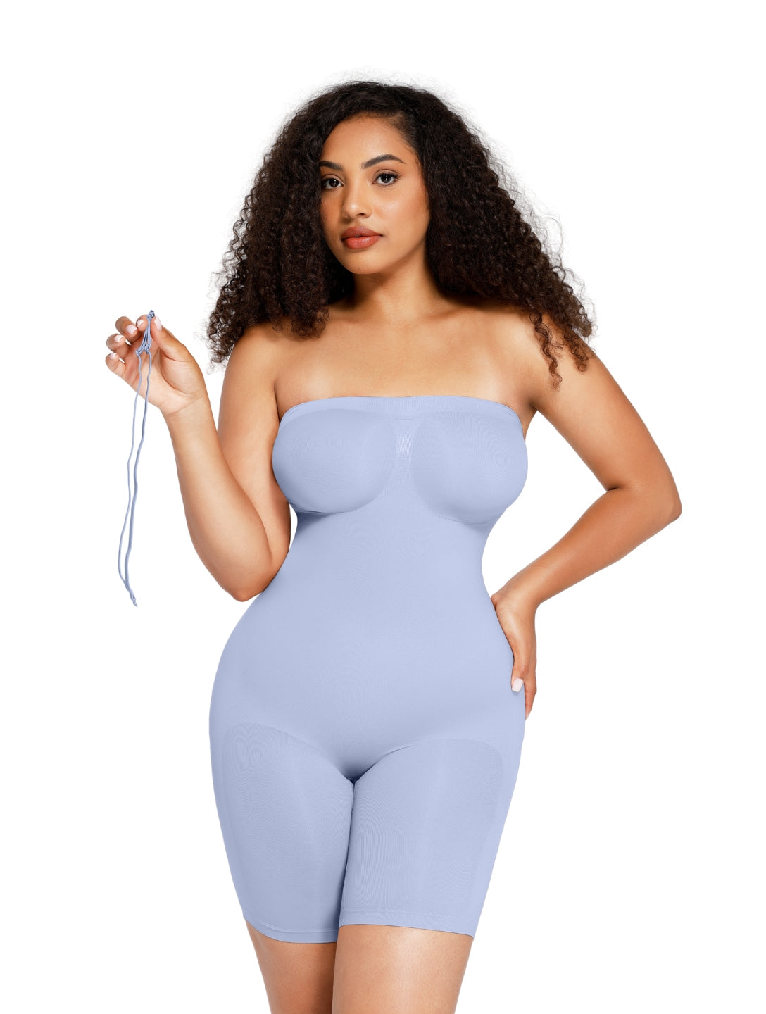 Angelika | Trägerloser, formender Bodysuit mit Shapewear-Effekt