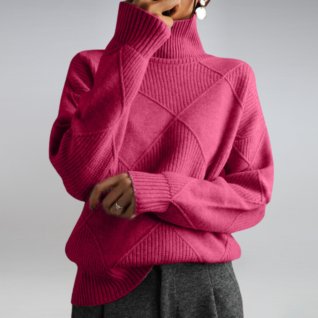 Adelle - Kaschmir-Rollkragenpullover