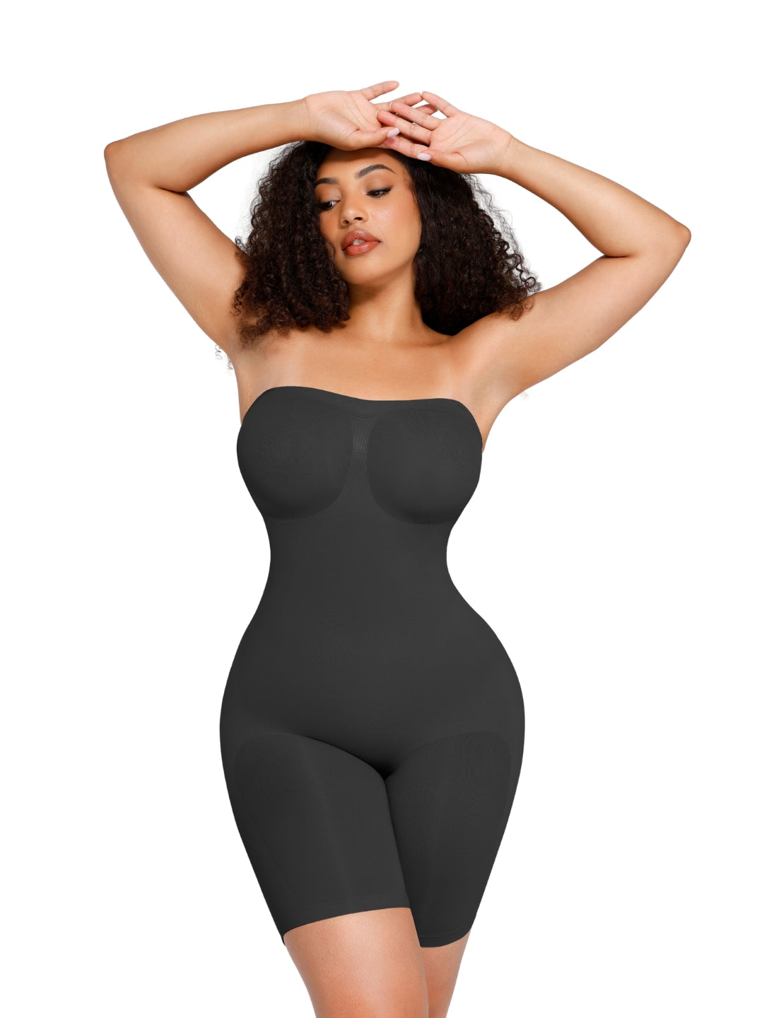 Angelika | Trägerloser, formender Bodysuit mit Shapewear-Effekt