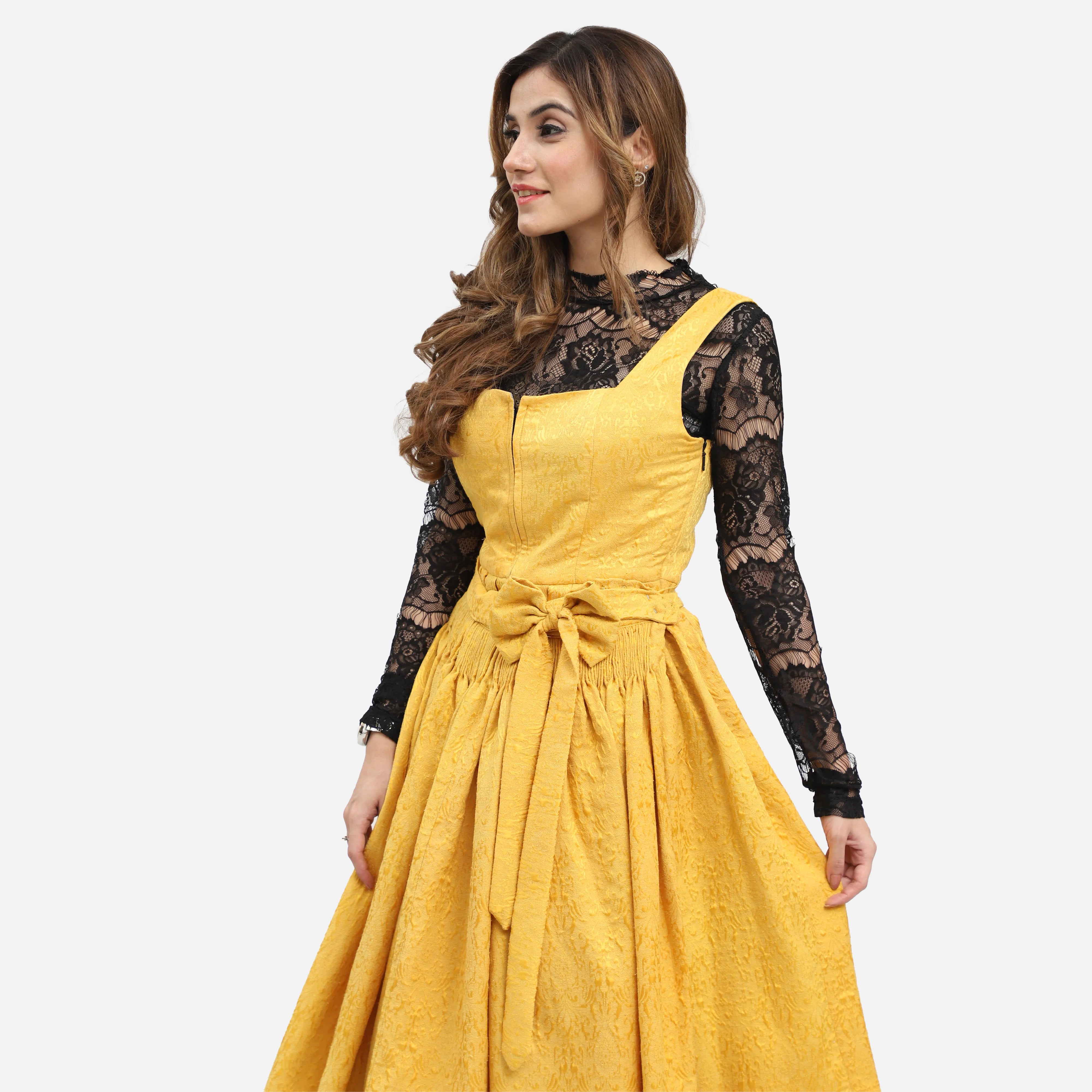 Franziska | Sonnengelbes Dirndlkleid