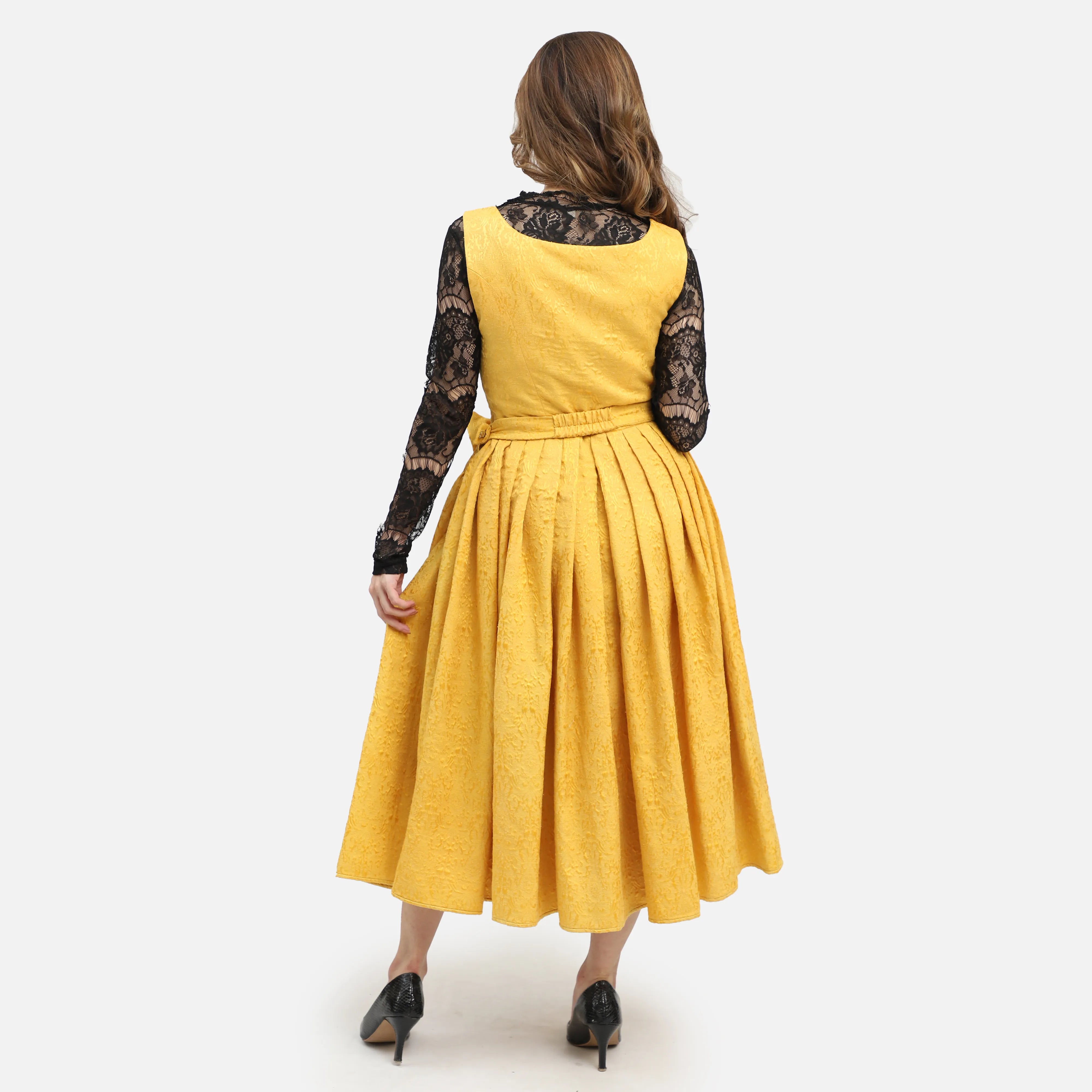 Franziska | Sonnengelbes Dirndlkleid