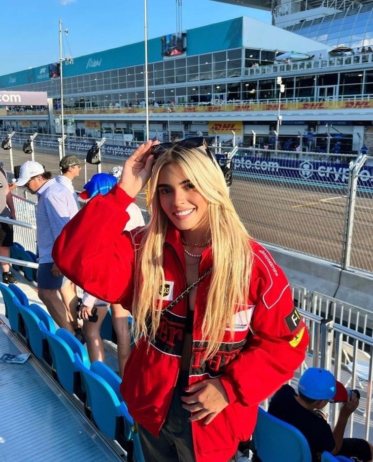 Abby | Sportliche Ferrari Racer Jacke