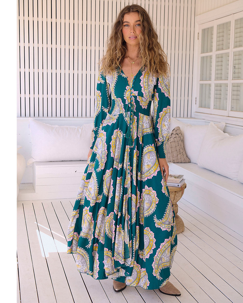 Gnade | Langarm Maxi Kleid
