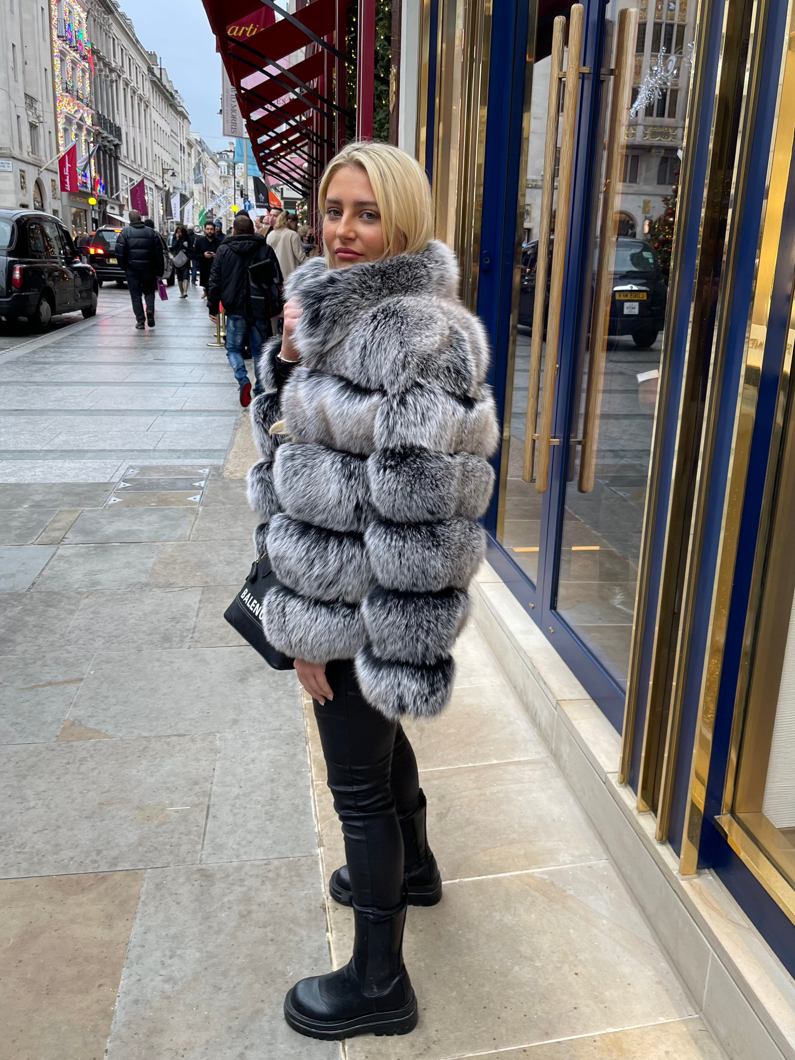 Bubble Collar Coat