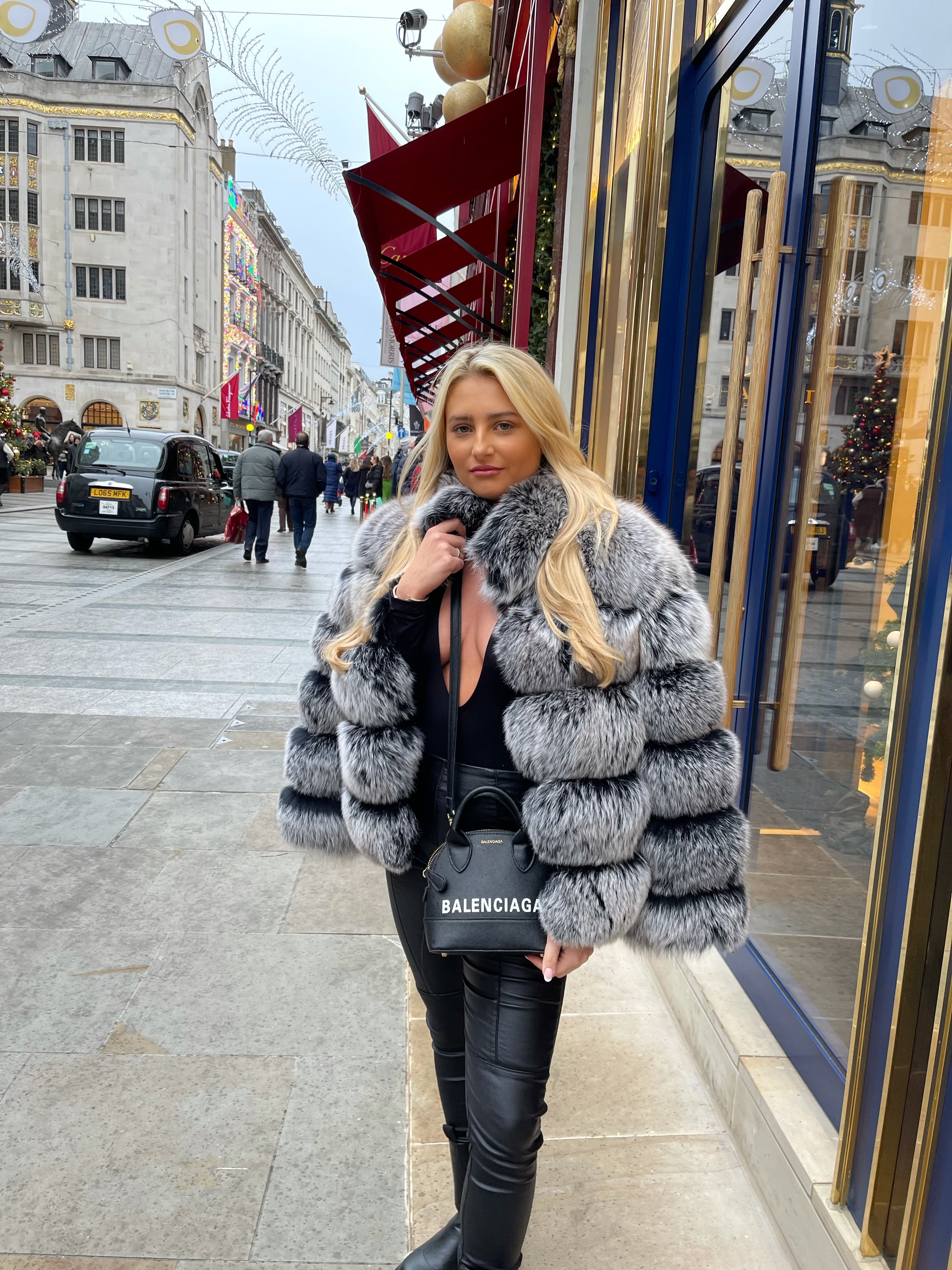 Bubble Collar Coat
