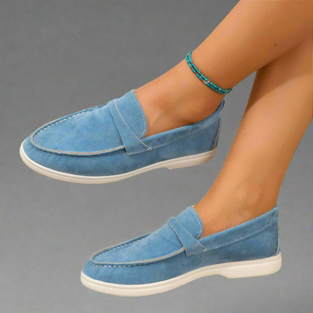 Matilda | Wildleder Moccasin Hausschuhe