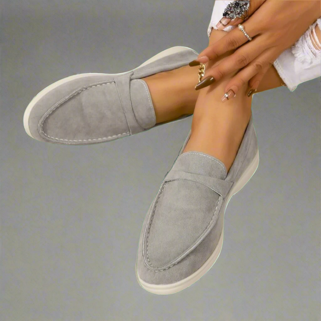 Matilda | Wildleder Moccasin Hausschuhe