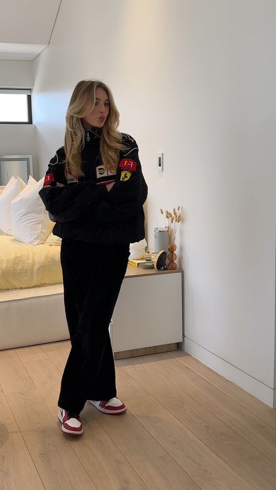 Abby | Sportliche Ferrari Racer Jacke