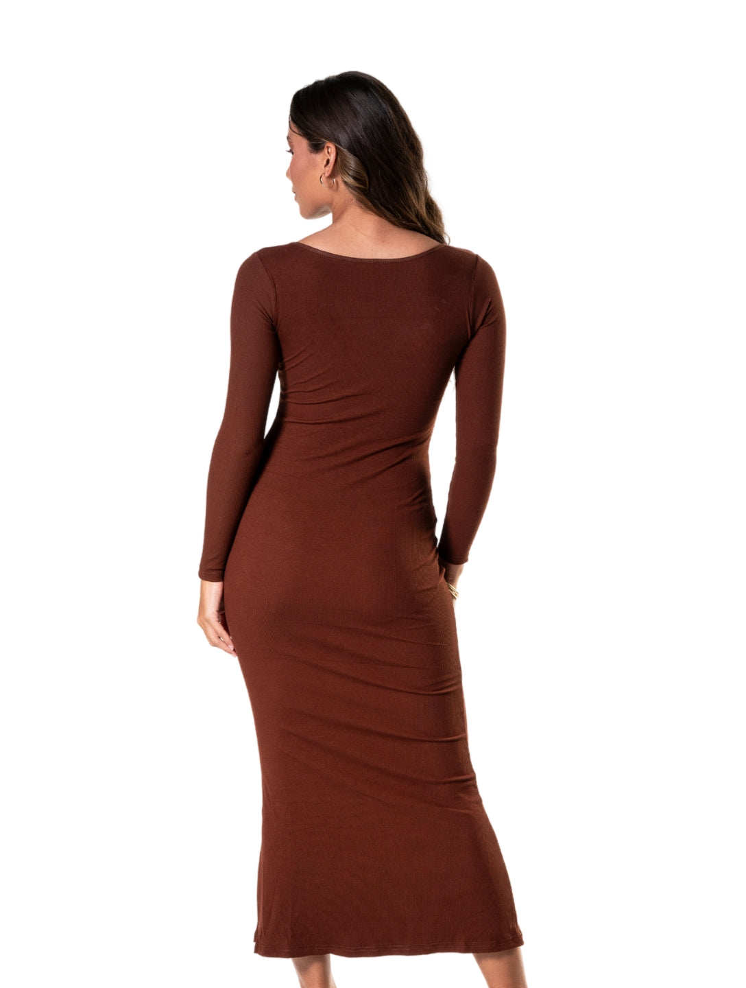 Laura | Langärmliges, figurformendes Shapewear-Kleid