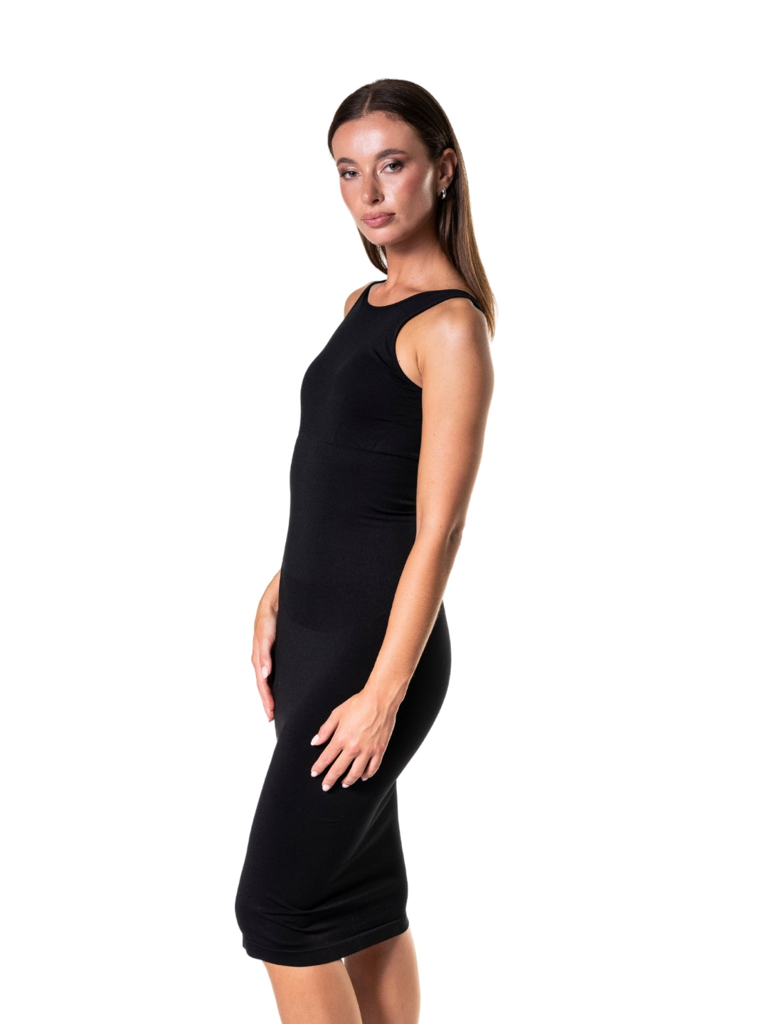 Jennifer | Ärmelloses Shapewear Maxikleid