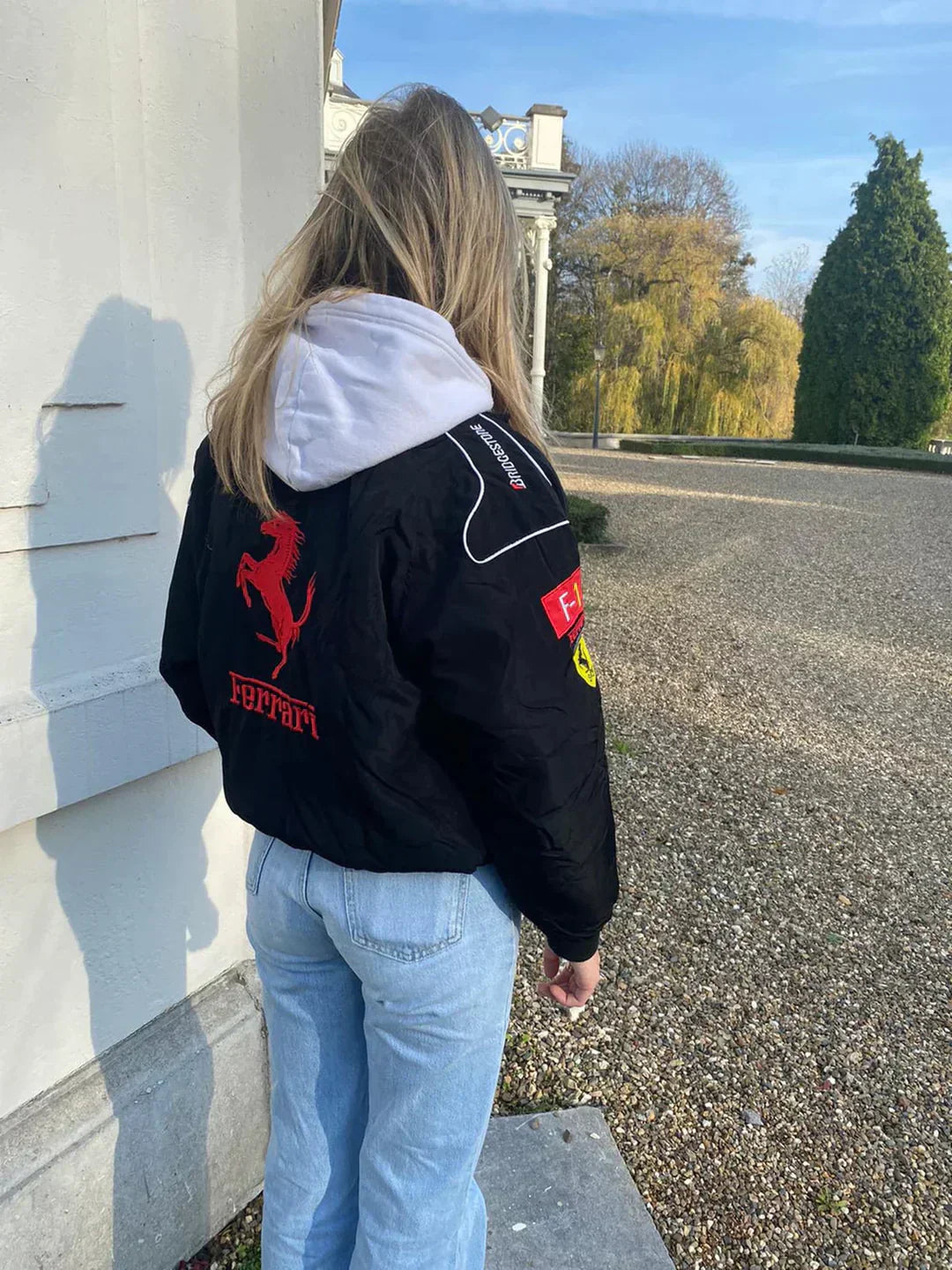 Abby | Sportliche Ferrari Racer Jacke