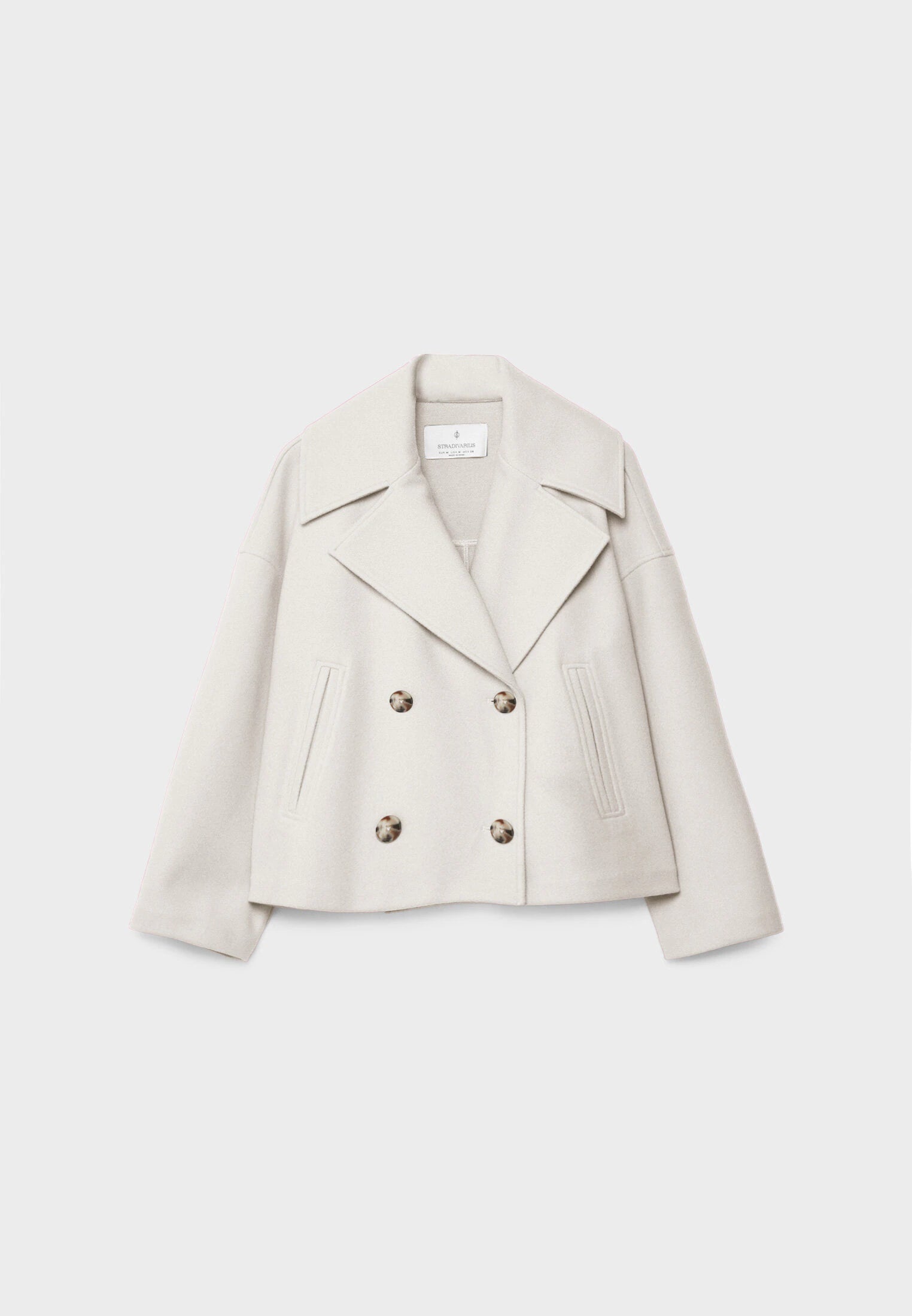 Elina | Kurze Jacke Doppelbrust Stil