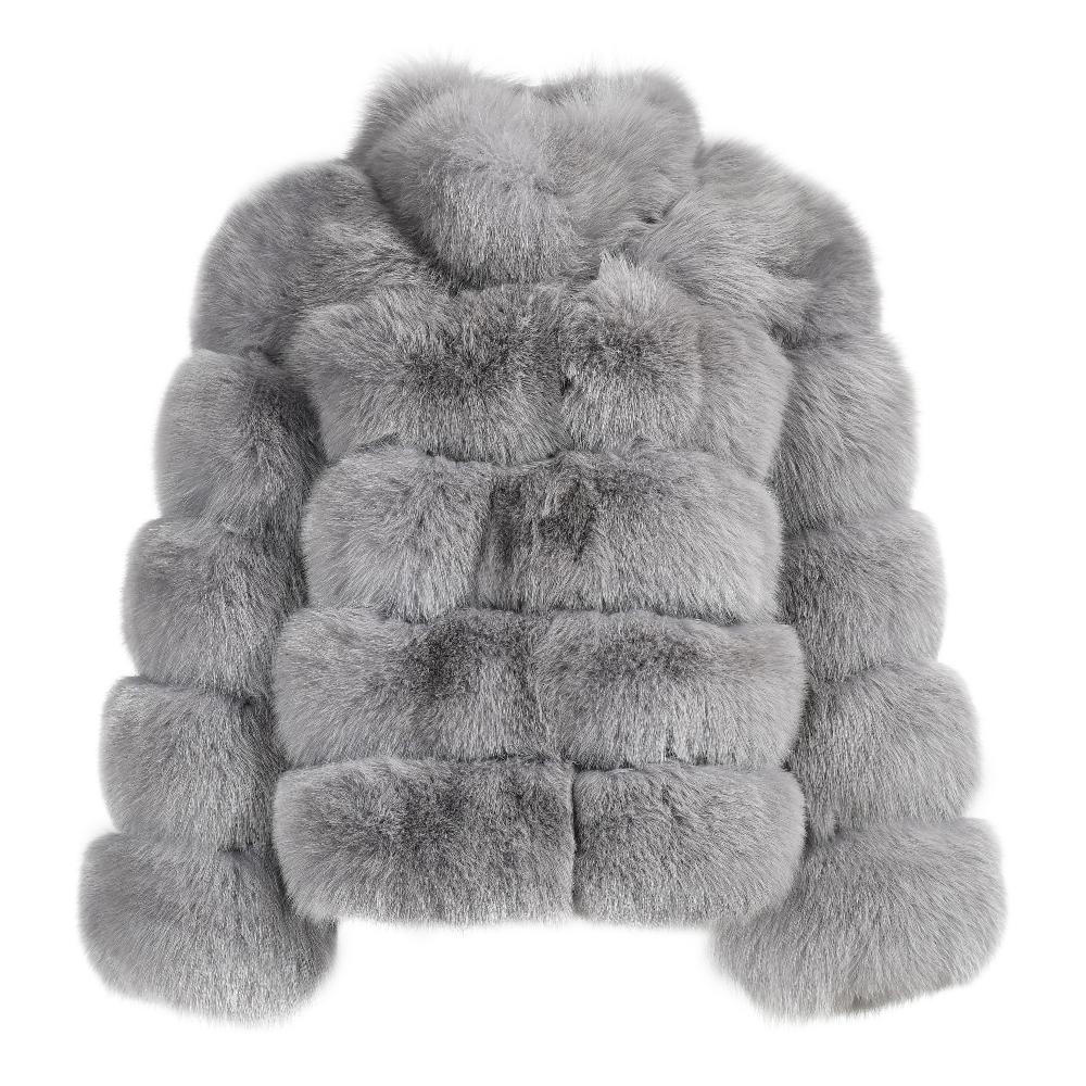 cream ivory neutral fur coat