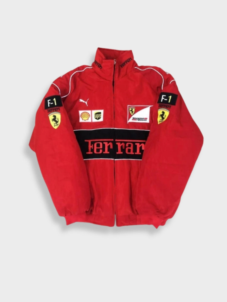 Abby | Sportliche Ferrari Racer Jacke