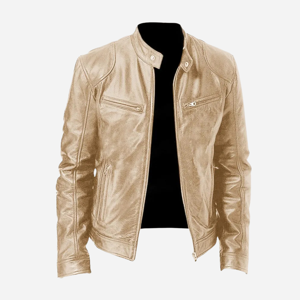 Harry | Lässige Lederjacke