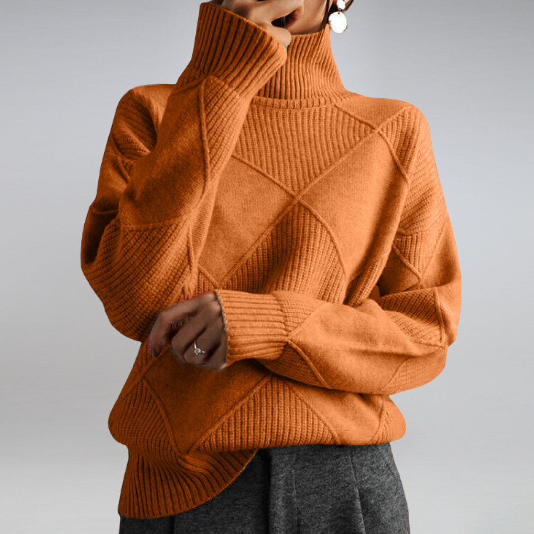 Adelle - Kaschmir-Rollkragenpullover