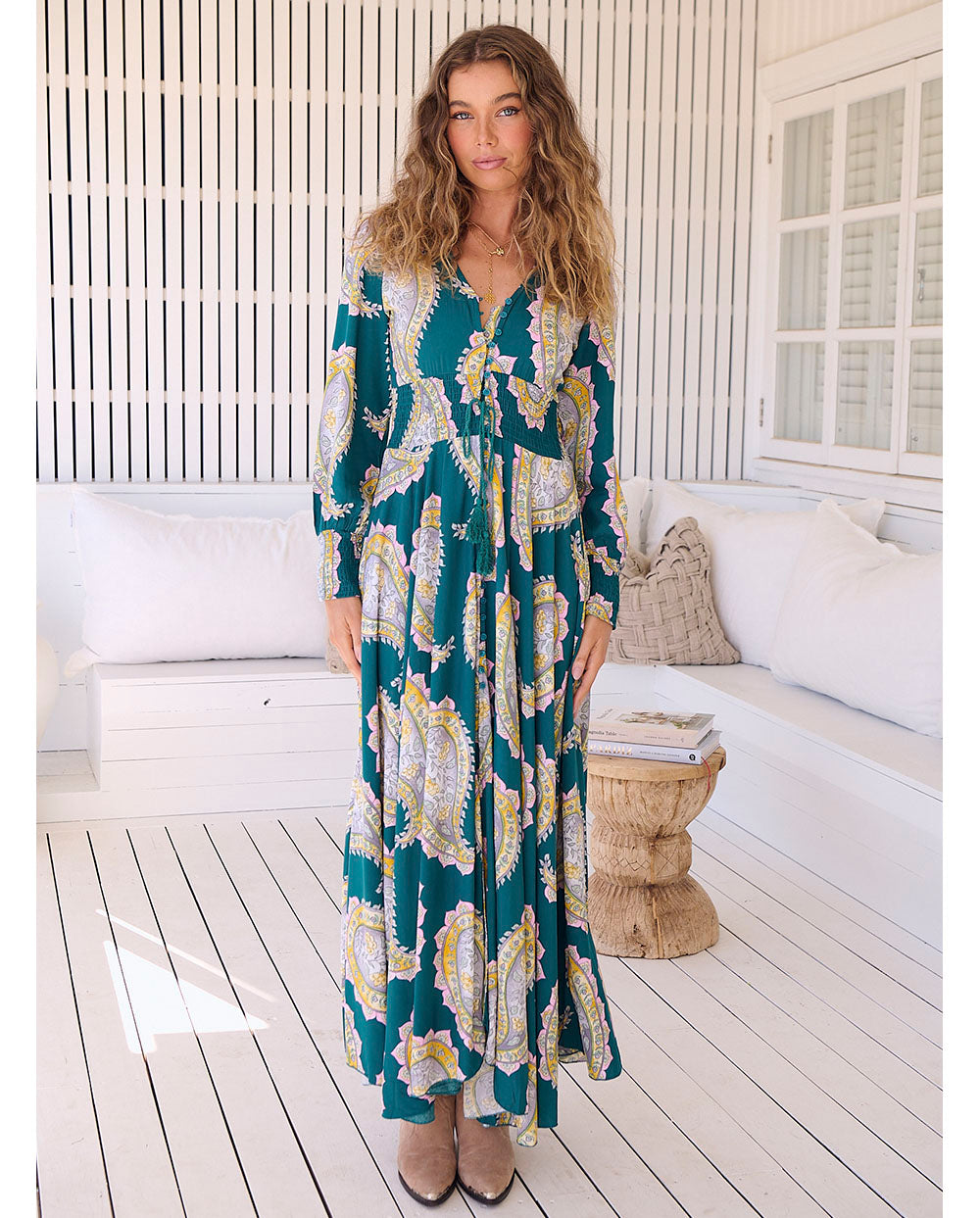 Gnade | Langarm Maxi Kleid