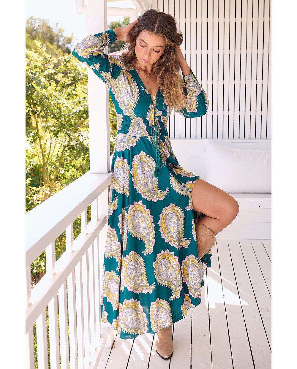 Gnade | Langarm Maxi Kleid