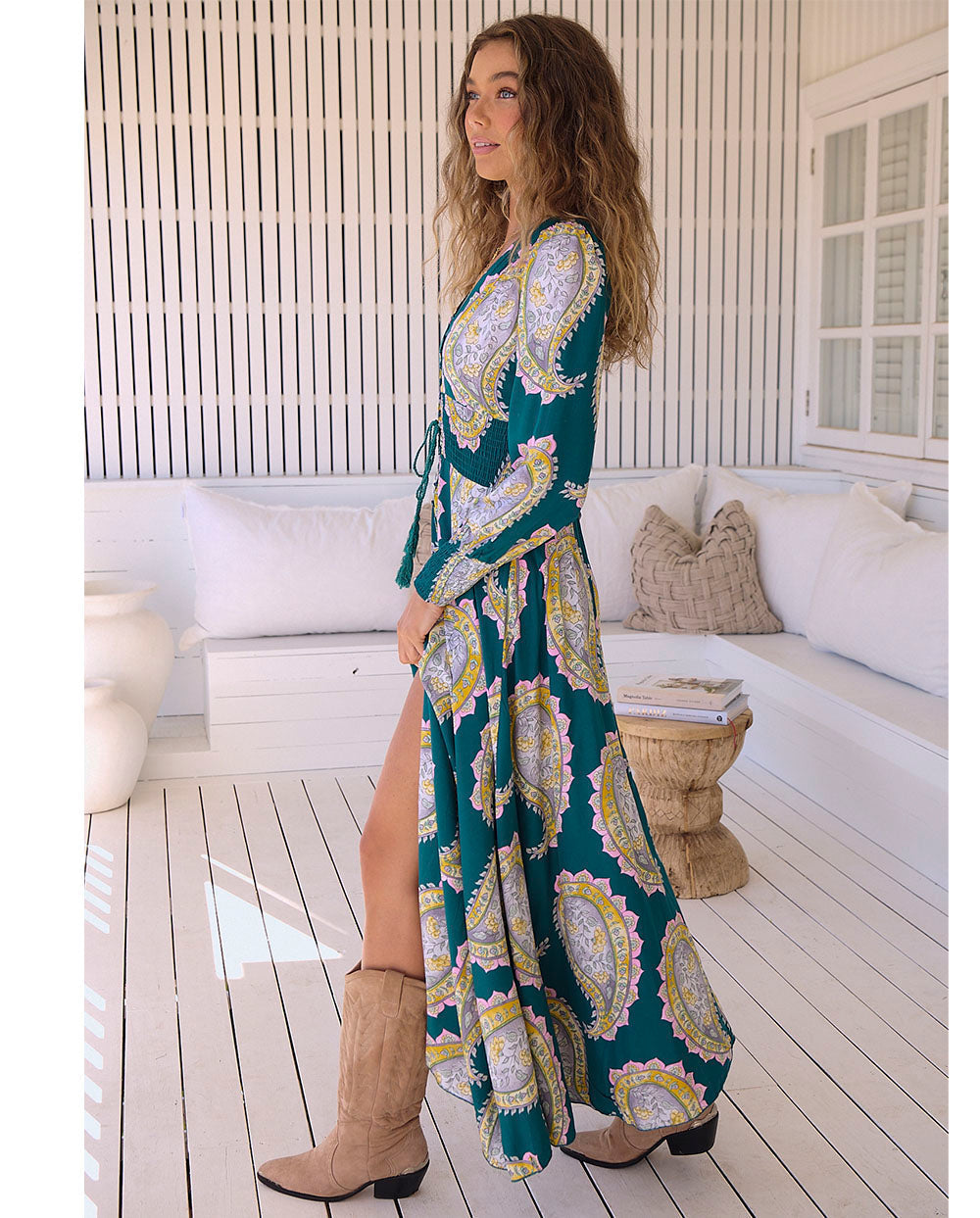 Gnade | Langarm Maxi Kleid