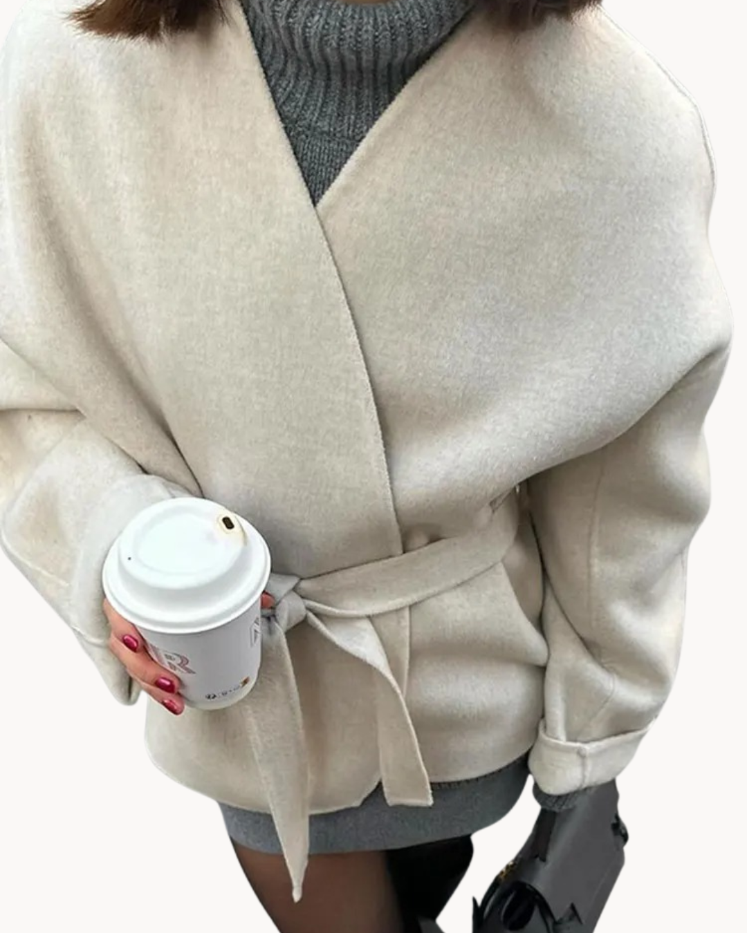 Mandy | Taillierte und schicke Jacke mit Gürteldesign