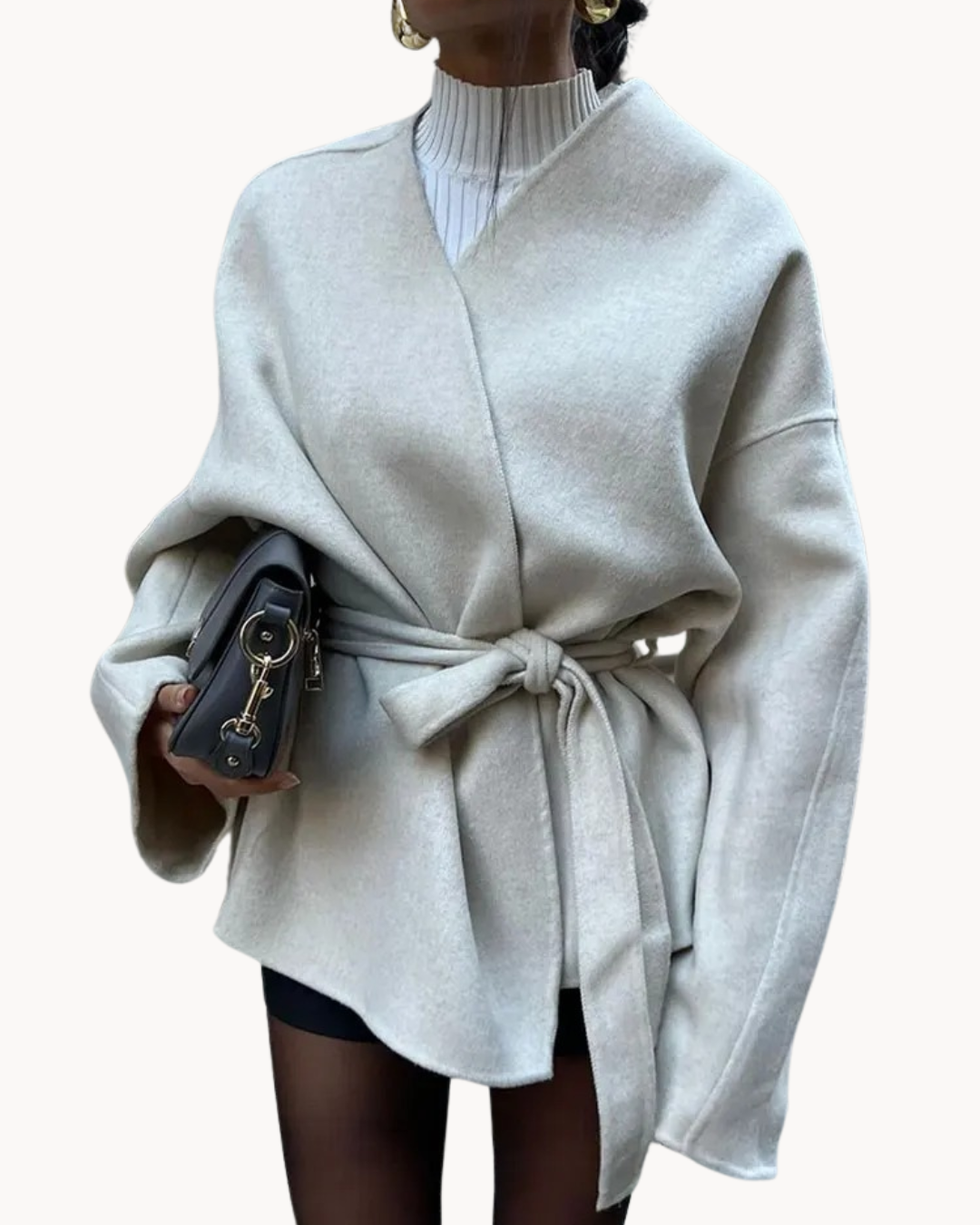 Mandy | Taillierte und schicke Jacke mit Gürteldesign