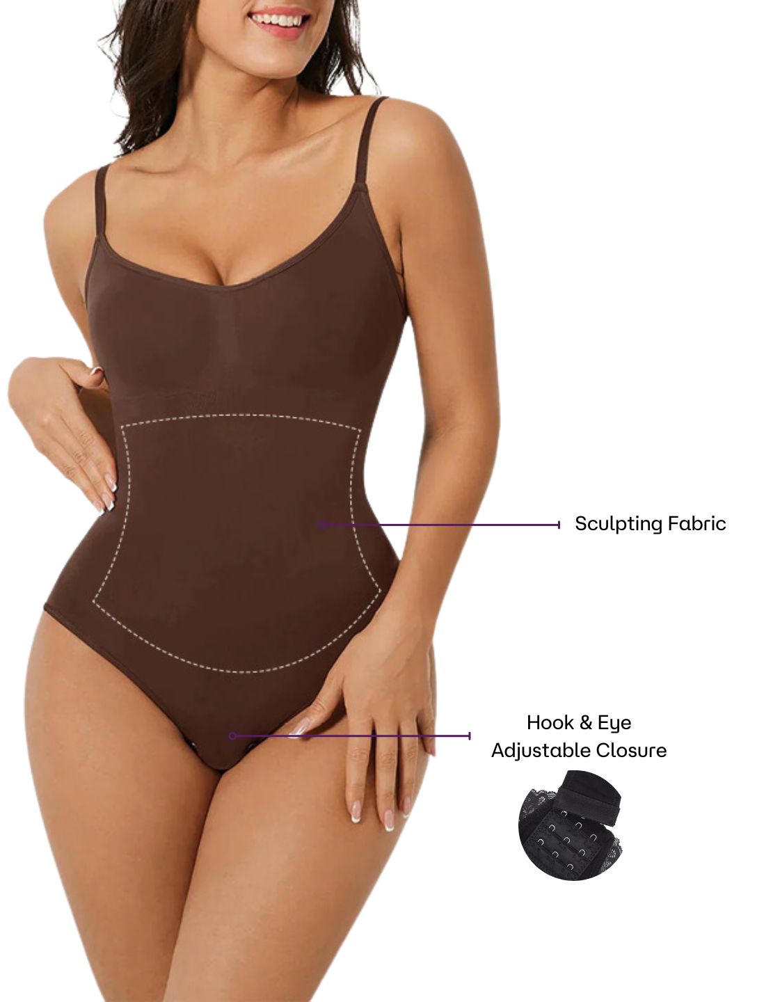 Anja | Bodiesuit mit String-Tanga